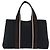 Hermès Bolso de mano HERMES Toroca Horizontal PM Canvas Negro Auth 206842A - vista 3