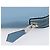 Hermès HERMES Agenda Vision 2 Day Planner Cover Leather Light Blue Silver Auth BA16011V Plata Azul claro - vista 12