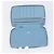 Hermès HERMES Agenda Vision 2 Day Planner Cover Leather Light Blue Silver Auth BA16011V Plata Azul claro - vista 14