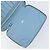 Hermès HERMES Agenda Vision 2 Day Planner Cover Leather Light Blue Silver Auth BA16011V Plata Azul claro - vista 16
