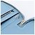 Hermès HERMES Agenda Vision 2 Day Planner Cover Leather Light Blue Silver Auth BA16011V Plata Azul claro - vista 22