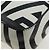 Borsa a tracolla FENDI Mamma Baguette in pelle Mark Jacobs Nera 8BR600 Auth 206295M Nero Argento - vista 22