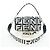 Borsa a tracolla FENDI Mamma Baguette in pelle Mark Jacobs Nera 8BR600 Auth 206295M Nero Argento - vista 35