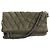 Borsa a tracolla Zadig & Voltaire in camoscio kaki Cachi