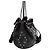 Borsa a secchiello Claris Virot in pelle esotica nera Nero - vista 2