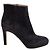Botas de couro pretas Sergio Rossi Preto