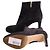 Botas de couro pretas Sergio Rossi Preto - vista 6