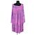 Vestido Balmain de seda morada Púrpura