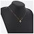 GIVENCHY Halskette Metal Gold Tone Auth ka6503 - Ansicht 16