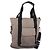 CHANEL Sports Line Tote Bag Canvas 2way Grau Silber CC Auth bs37077 Braun