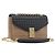 Céline Bolsa de Ombro com Corrente CELINE Couro Marrom Dourado Auth LN054V