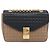 Céline Bolsa de Ombro com Corrente CELINE Couro Marrom Dourado Auth LN054V - vista 2