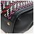 Borsa Salvatore Ferragamo Vala Chain Tote Bag in pelle nera e oro autentica 206334M - vista 12