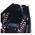 Borsa Salvatore Ferragamo Vala Chain Tote Bag in pelle nera e oro autentica 206334M - vista 19