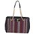 Borsa Salvatore Ferragamo Vala Chain Tote Bag in pelle nera e oro autentica 206334M - vista 2