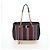 Borsa Salvatore Ferragamo Vala Chain Tote Bag in pelle nera e oro autentica 206334M - vista 26