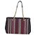 Borsa Salvatore Ferragamo Vala Chain Tote Bag in pelle nera e oro autentica 206334M - vista 3