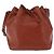 LOUIS VUITTON Borsa a tracolla Epi Petit Noe Brown M44103 LV Auth 206410 Marrone - vista 13