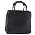 GUCCI Bamboo Handtasche Leder Schwarz Silber 002 1061 Auth ka6458