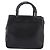 GUCCI Bamboo Handtasche Leder Schwarz Silber 002 1061 Auth ka6458 - Ansicht 2