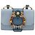 Borsa a tracolla Miu Miu Madras in pelle azzurro tono oro Auth ka6472V Blu chiaro - vista 13