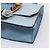 Borsa a tracolla Miu Miu Madras in pelle azzurro tono oro Auth ka6472V Blu chiaro - vista 9