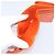LOEWE Kompaktes Portemonnaie Leder Orange Silber Auth 207651V - Ansicht 19