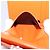 LOEWE Kompaktes Portemonnaie Leder Orange Silber Auth 207651V - Ansicht 23
