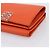 LOEWE Kompaktes Portemonnaie Leder Orange Silber Auth 207651V - Ansicht 7