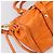 Borsa a mano Miu Miu con fiocco laterale in pelle 2way Orange Gold Auth am12762V D'oro Arancione - vista 19