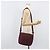 Borsa a tracolla Cartier in pelle Bordeaux tono oro Auth BA16089 Bordò - vista 23