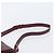 Borsa a tracolla Cartier in pelle Bordeaux tono oro Auth BA16089 Bordò - vista 8