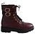 Claudie Pierlot Botas de cordones burdeos
