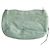 Pochette Balenciaga Le City in pelle verde - vista 3