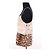 Top senza maniche in seta beige La Prestic Ouiston - vista 3
