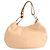 Sergio Rossi Schultertasche aus Leder beige - Ansicht 3