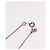 GIVENCHY Halskette Metal Gold Tone Auth ka6504 - Ansicht 13