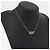 GIVENCHY Halskette Metal Gold Tone Auth ka6504 - Ansicht 14