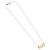 GIVENCHY Halskette Metal Gold Tone Auth ka6504 - Ansicht 2