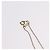 GIVENCHY Halskette Metal Gold Tone Auth ka6504 - Ansicht 7