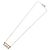 GIVENCHY Halskette Metal Gold Tone Auth ka6504 - Ansicht 8
