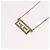 GIVENCHY Halskette Metal Gold Tone Auth ka6504 - Ansicht 9