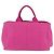 Bolso de mano PRADA Canapa L Canvas Rosa Oro Auth 206733A Dorado - vista 3