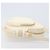 Borsa LOUIS VUITTON Cuir Bequia Trotteur MM Leather White M95359 LV Auth 205951 Bianco - vista 5