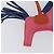 Hermès HERMES Rodeo PM Charm Leather Pink Navy Auth LN101M Navy blue - view 12