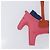 Hermès HERMES Rodeo PM Charm Leather Pink Navy Auth LN101M Navy blue - view 3