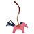 Hermès HERMES Rodeo PM Charm Leather Pink Navy Auth LN101M Navy blue - view 8