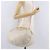 Bolso de mano Miu Miu de cuero 2way White Gold Auth 167659M Blanco Dorado - vista 28