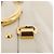 Bolso de mano Miu Miu de cuero 2way White Gold Auth 167659M Blanco Dorado - vista 9