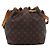 LOUIS VUITTON Monogram Petit Noe Schultertasche M42226 LV Auth BA15998V Monogramm - Ansicht 2